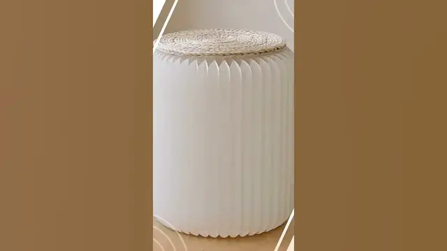 Video thumbnail for Portable Folding Paper Stool | Paper Furniture #shorts