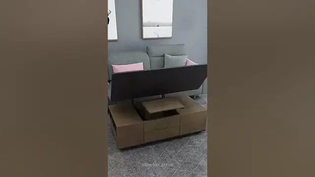 Video thumbnail for Transforming Your Living Room with a Center Table | Furniture #shorts