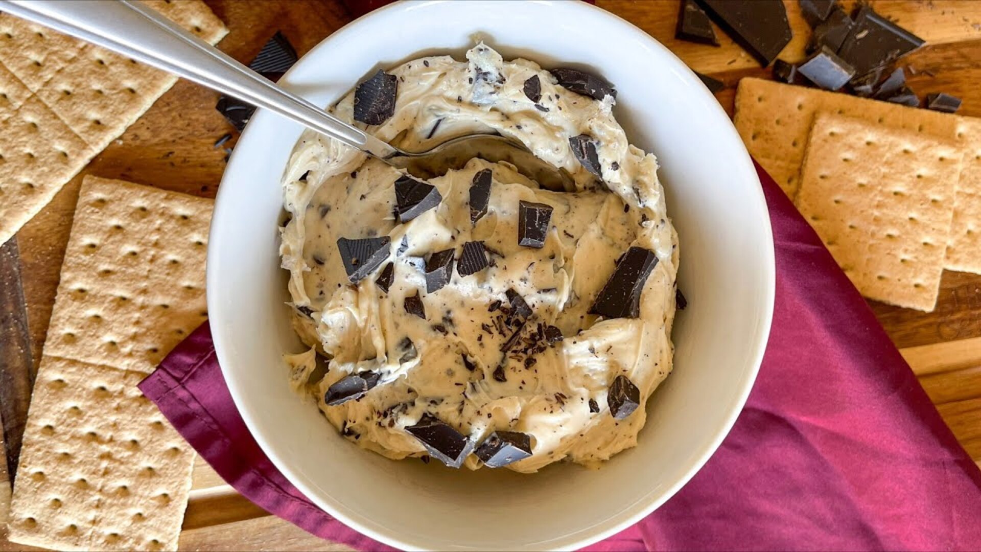 Video thumbnail for Easy But Elevated Cookie Dough Dip Recipe