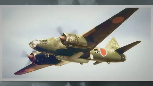 Video thumbnail for The ‘Flying Cigar’ – Mitsubishi G4M Betty Bomber