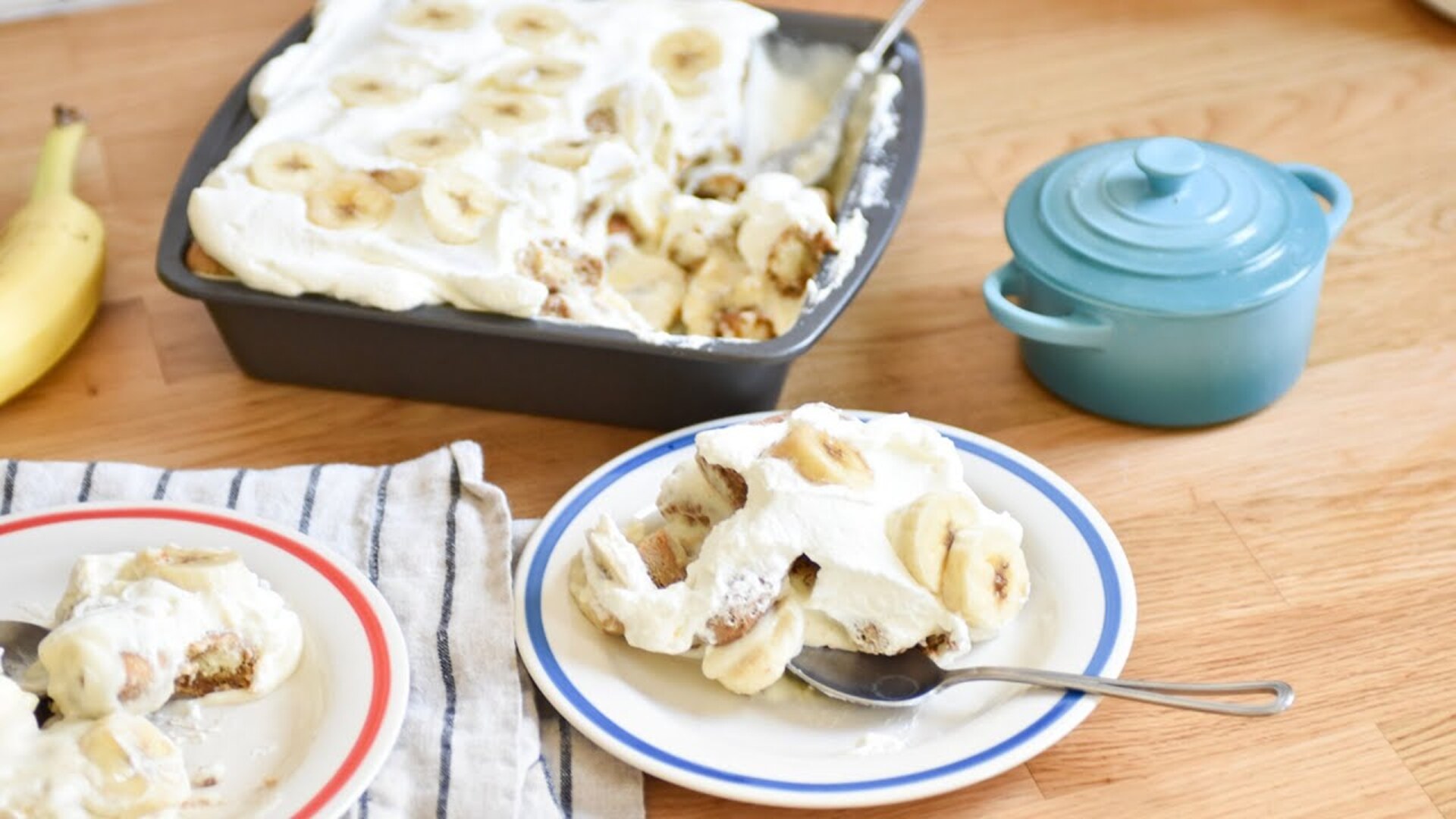 Video thumbnail for Banana Pudding Tiramisu Recipe