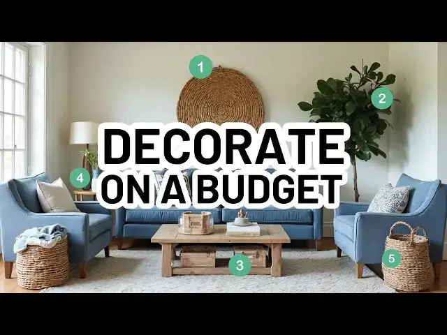'Video thumbnail for 5 WAYS TO ACCESSORIZE YOUR HOME ON A BUDGET - Home Decorating Ideas'