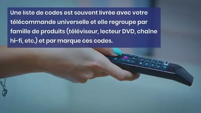 Video thumbnail for Comment configurer une télécommande universelle ?