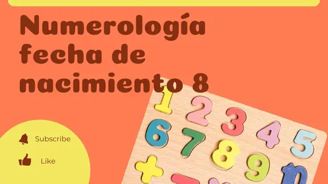 Video thumbnail for Numerología fecha de nacimiento 8