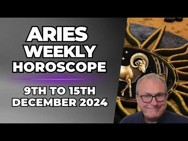 'Video thumbnail for Aries Weekly Horoscope 9th to 15th  December 2024'