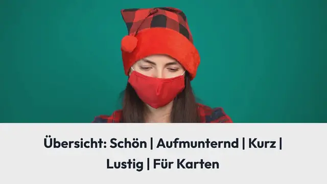 Video thumbnail for 21 Weihnachtsgrüße Für Patienten: Kurz, Schön & Aufmunternd