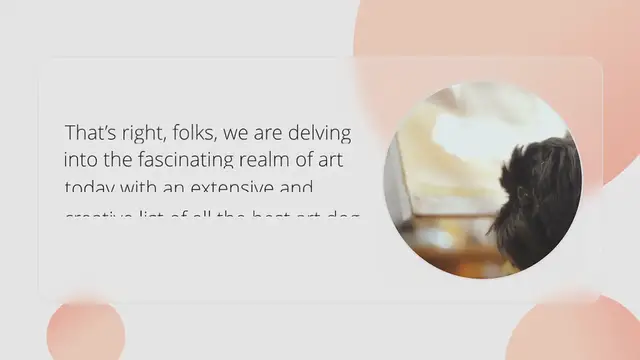 Video thumbnail for 300+ Creative Dog Names For Your Furry Pawcaso