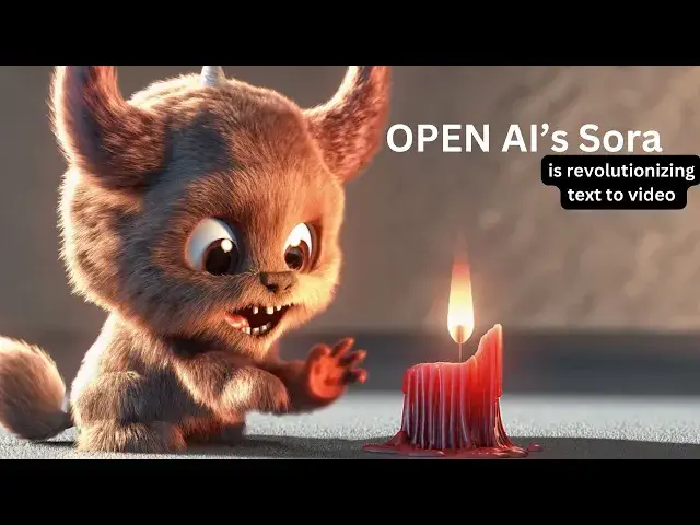 'Video thumbnail for Unlocking Creativity with Sora: Exploring OpenAI's Revolutionary Text-to-Video Model'
