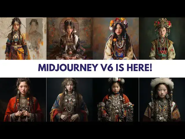 'Video thumbnail for Midjourney V6 is HERE! What's Improved? #midjourneyv6'