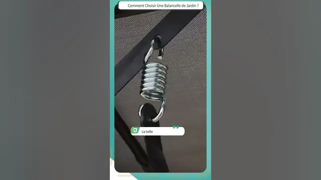 Video thumbnail for 🏡 BALANCELLE DE JARDIN - Les critères à prendre en compte ! 🥇