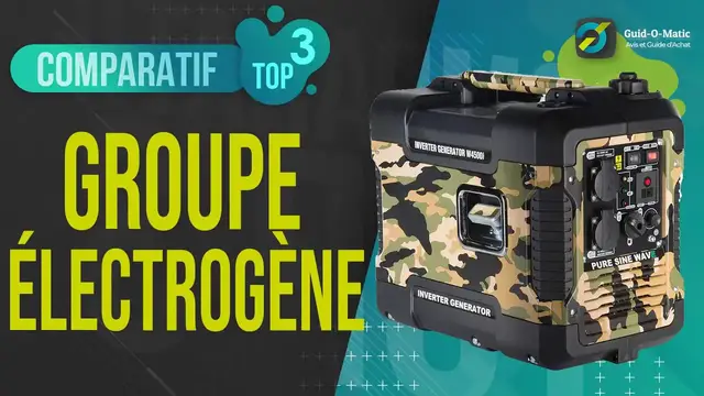 Video thumbnail for ⭐️ MEILLEUR GROUPE ÉLECTROGÈNE (2022) - Comparatif & Guide d'achat
