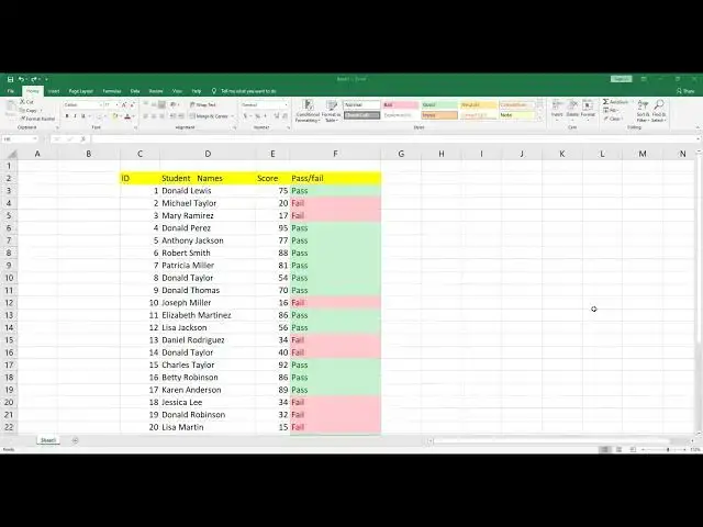 Video thumbnail for Pass and Fail Formula in Excel: Excel Interview Question