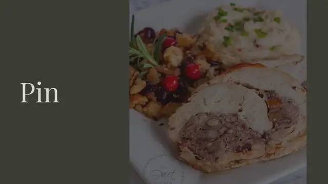 Video thumbnail for RELLENO PARA PAVO CON CARNE DE CERDO {con video paso a paso}