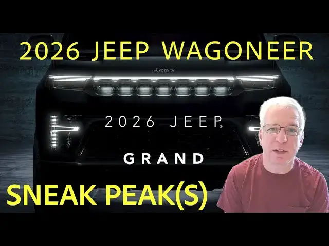 'Video thumbnail for 2026 Jeep Grand Wagoneer: Two Sneak Peeks'