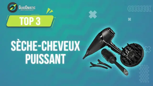 Video thumbnail for ⭐️ TOP 3 : SÈCHE-CHEVEUX PUISSANT 2023