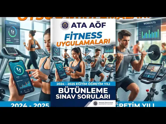Video thumbnail for Ata Aöf Fitness Uygulamaları 2024-2025 Bütünleme Soruları