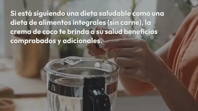 Video thumbnail for Cómo hacer crema de coco naturalmente y los beneficios de consumirla