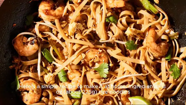 Video thumbnail for Pad Thai recipe