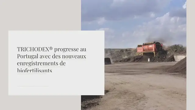 Video thumbnail for TRICHODEX® progresse au Portugal avec des nouveaux enregistrements de biofertilisants