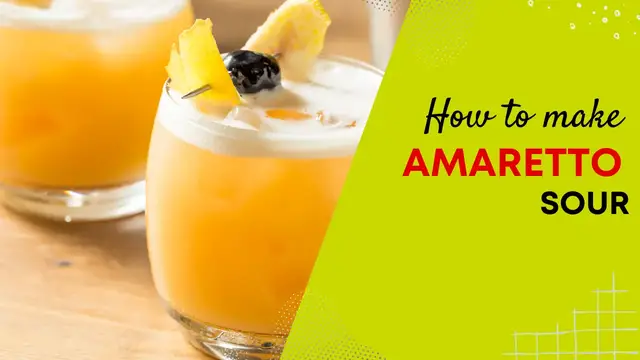 Video thumbnail for Amaretto Sour Recipe
