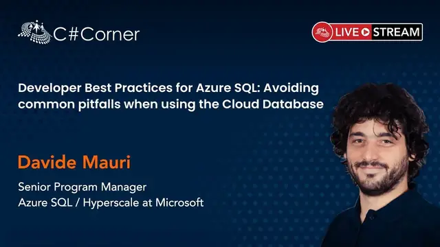 'Video thumbnail for Developer Best Practices for Azure SQL : Avoiding common pitfalls when using the Cloud Database'