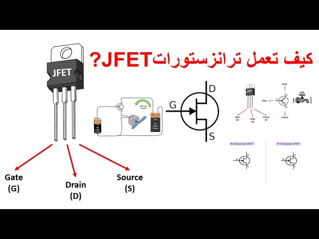 Video thumbnail for ما هو الترانزستور JFET؟ كيف تعمل ترانزستورات JFET؟ البرنامج التعليمي للترانزستور JFET