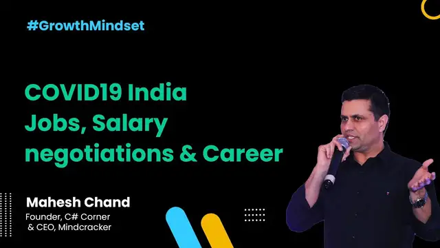 Video thumbnail for COVID19 India Jobs, Salary negotiations and career - Growth Mindset Show Covid Edition