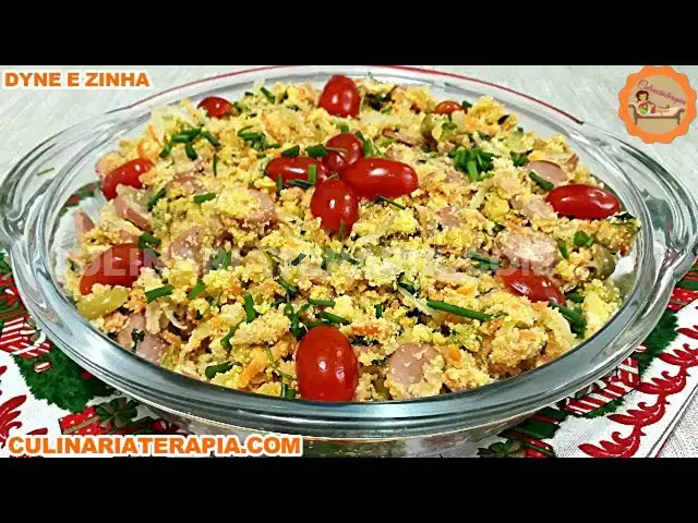 Video thumbnail for Farofa de Natal Delíciosa Úmida e Leve - Receita Fácil