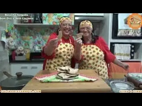 Video thumbnail for Como fazer Bolacha Salgada Nutritiva e Econômica, caseira sem ovos e sem lactose