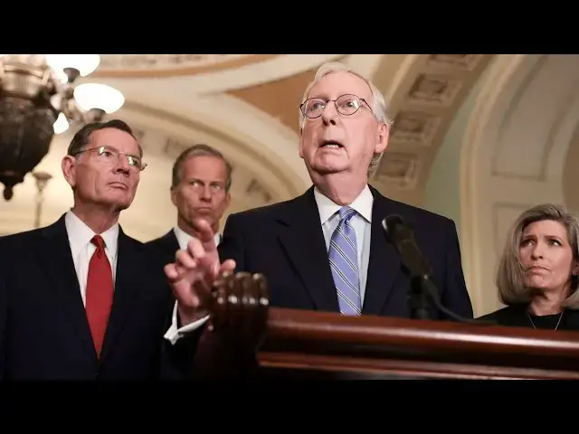 Video thumbnail for BREAKING: Mitch McConnell's Career Is Finished - Announcement Rocks Washington DC