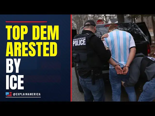 Video thumbnail for BREAKING: Top Democrat ARRESTED by ICE