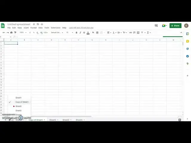Video thumbnail for How to shift from one sheet to another