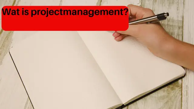 Video thumbnail for Wat is projectmanagement?