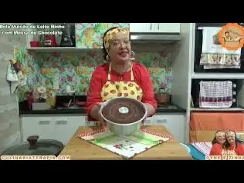 Video thumbnail for BOLO DE CHOCOLATE VULCÃO DE LEITE NINHO - BOLO CHOCONINHO