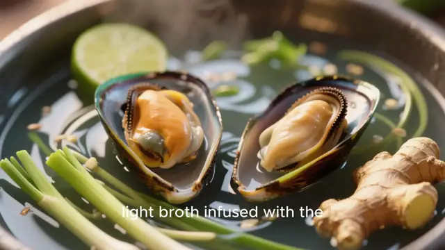 'Video thumbnail for Lemongrass and ginger mussels'