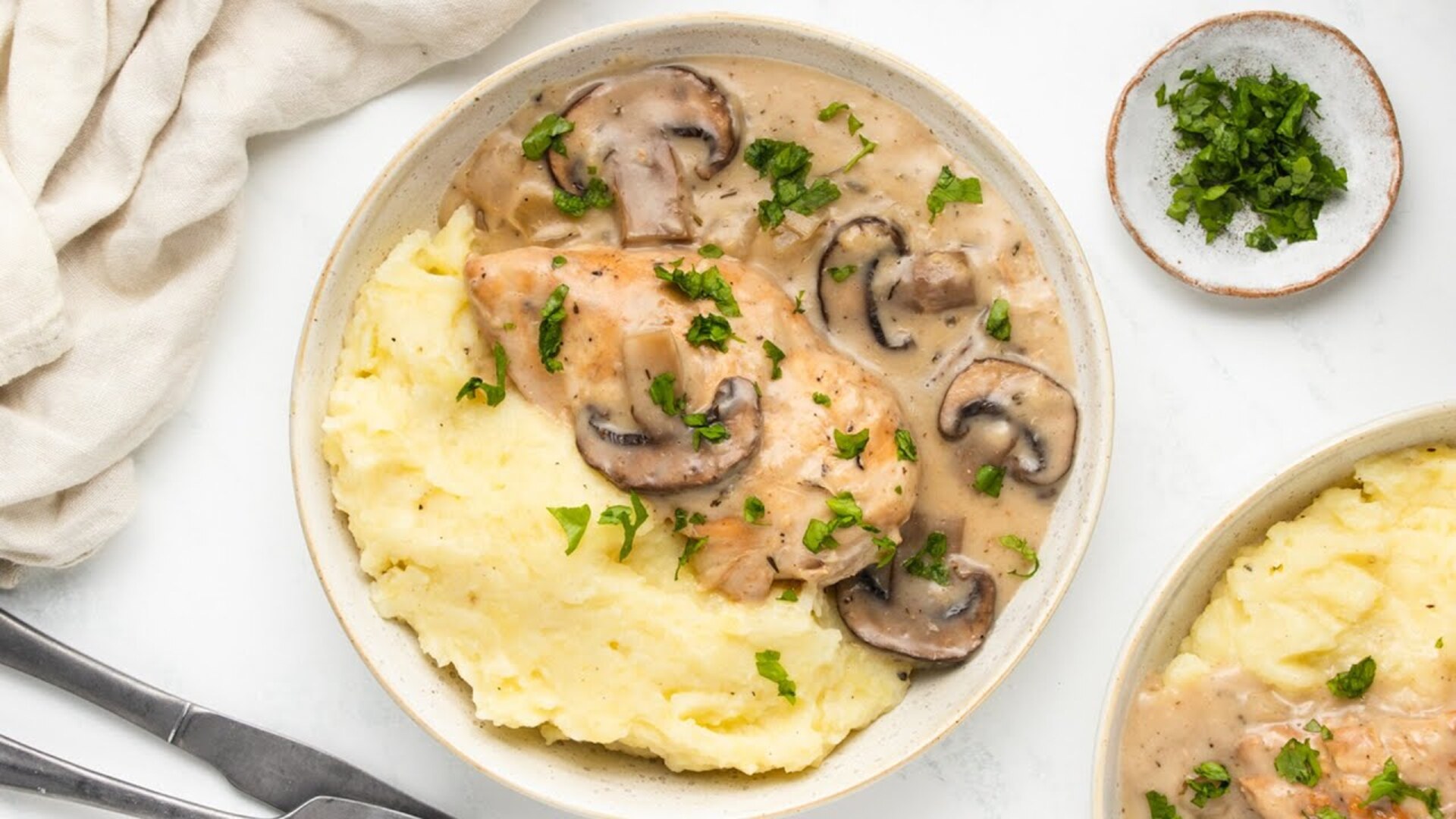 Video thumbnail for Slow Cooker Chicken Marsala Recipe