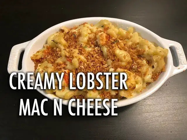 Video thumbnail for Creamy Lobster Mac & Cheese w/ Chilli Garlic Butter | Gourmet Dinner Recipe | Cooking with Anadi