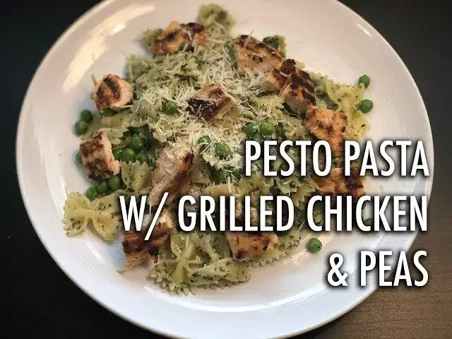 Video thumbnail for Pesto Pasta with Grilled Chicken and Peas | Italian Pasta Dinner Recipe | Cooking with Anadi
