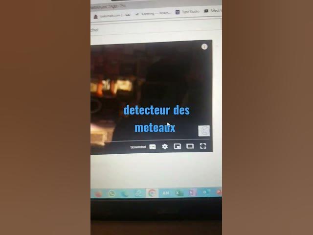 Video thumbnail for Détecteur  des meteaux           metals detector                كاشف المعادن