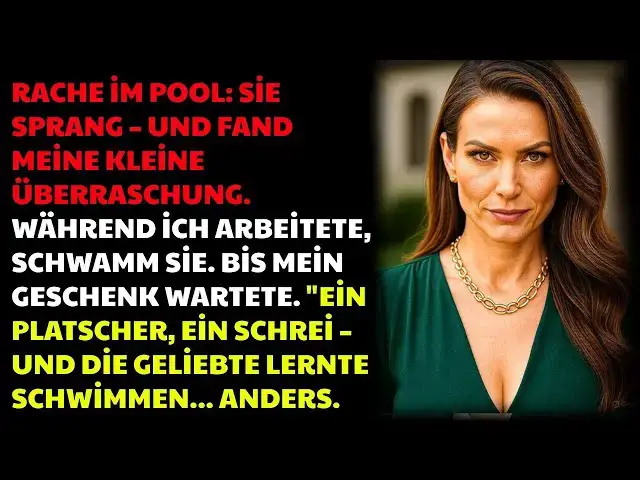 Video thumbnail for Mein Mann betrog mich – und die Geliebte genoss den Pool… also fasste ich einen Plan 💔💦