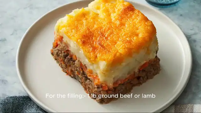Video thumbnail for shepherd's pie recipe easy