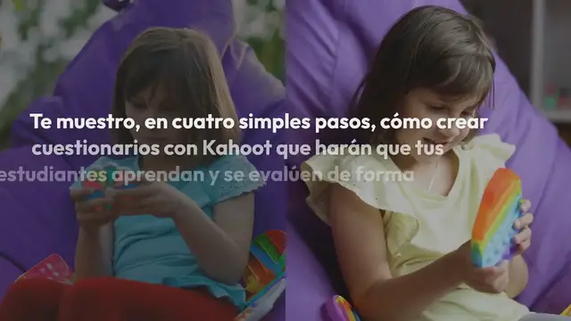 Video thumbnail for Cómo crear un kahoot para usar en clase
