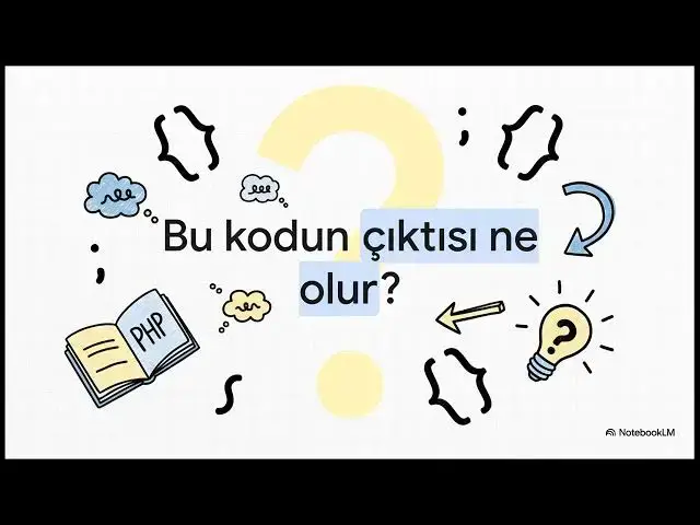 Video thumbnail for Web Programlama 2025-2026 Vize Soruları