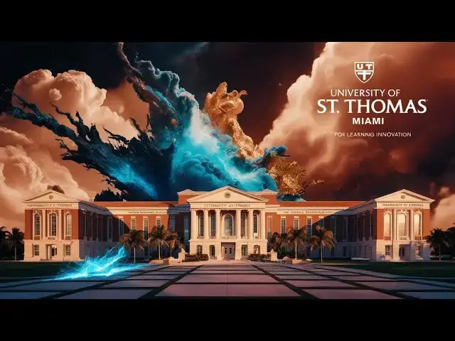 Video thumbnail for University of St. Thomas Miami: A Hub for Learning and Innovation