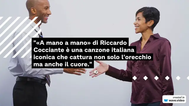 Video thumbnail for a mano a mano accordi