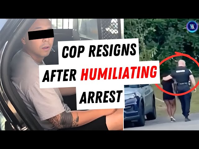 Video thumbnail for Cop Accidentally Locks Himself In Squad Car With Female Suspect