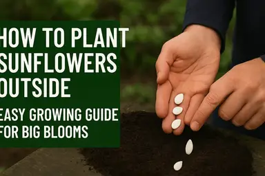 'Video thumbnail for How to Plant Sunflowers Outside | Easy Growing Guide for Big Blooms'