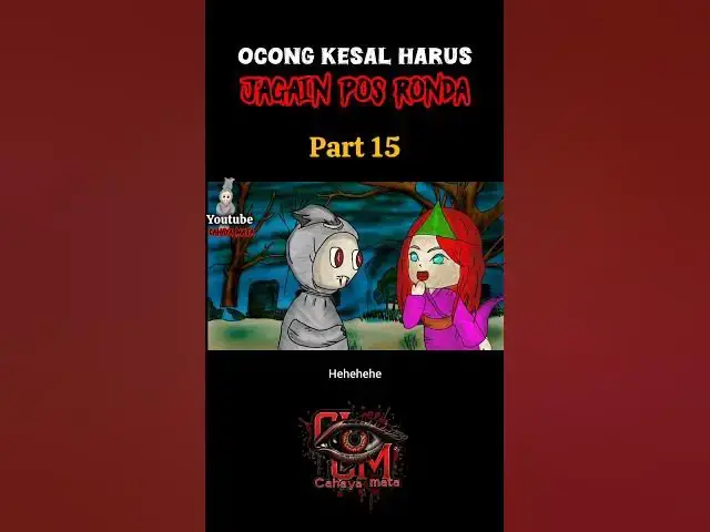 'Video thumbnail for #cahayamata #animasi #cakryeanimasi #hantu #kartunjadul #jinpenunggu #pocong #animasulucu'