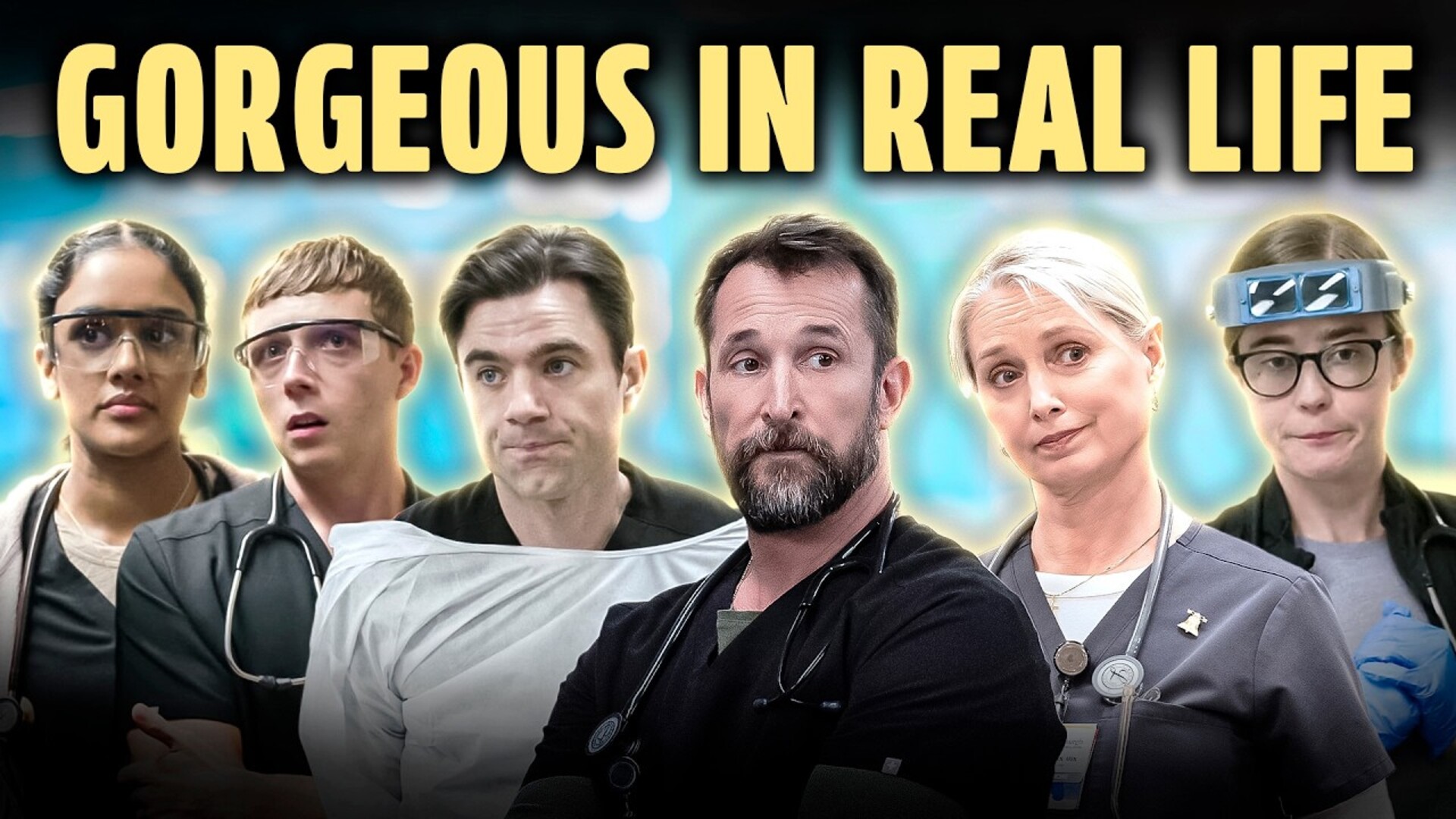 Video thumbnail for The Cast Of The Pitt Is Gorgeous In Real Life