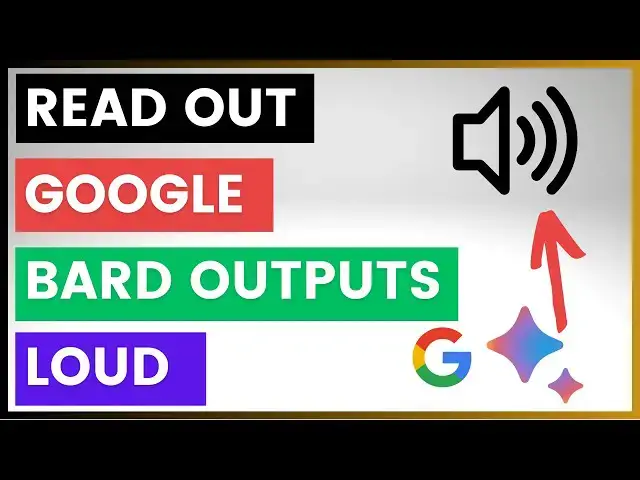 Video thumbnail for How To Read Google Bard Responses Out Loud?